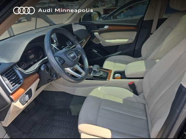 Certified 2023 Audi Q5 Premium Plus with VIN WA1EAAFY1P2173623 for sale in Minneapolis, Minnesota