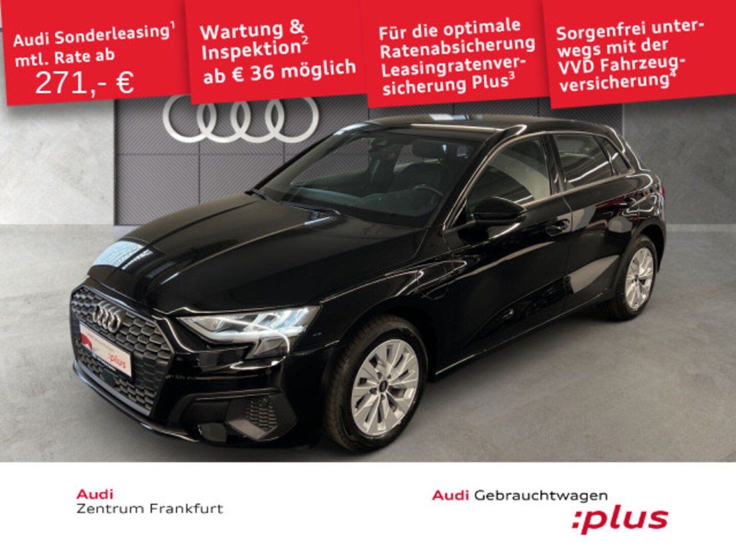 Bild über Audi A3 Sportback TFSI e 40 TFSI e S tronic - für weitere Informationen kontaktieren Sie den Audi Partner