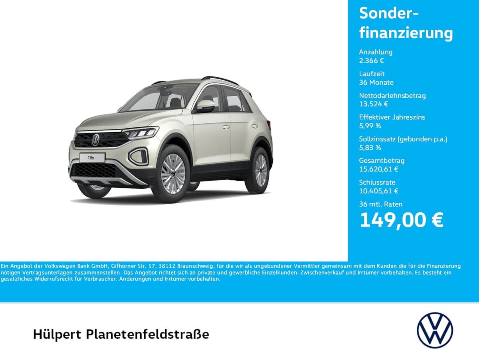 Volkswagen T-Roc Life