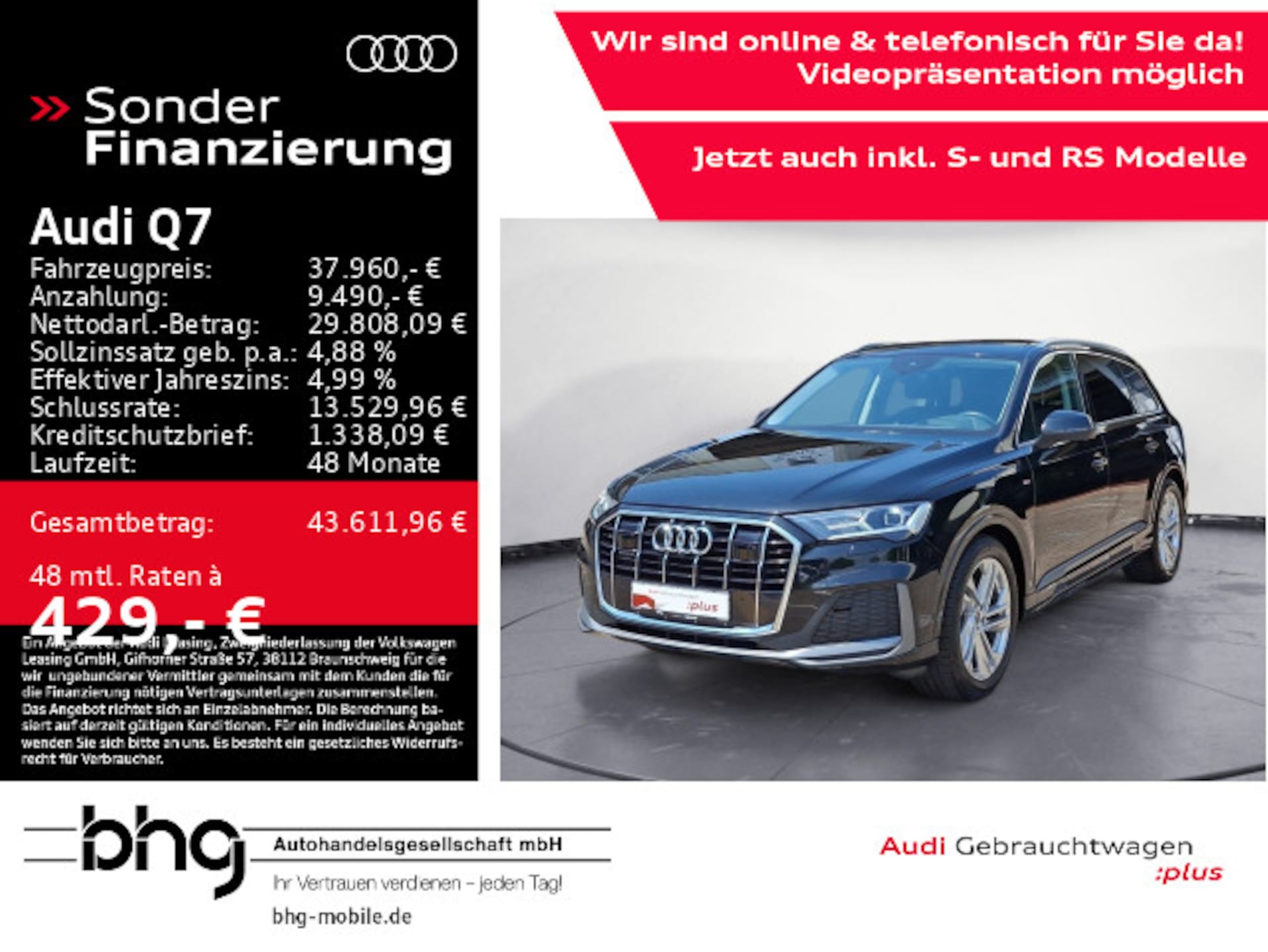 Audi Q7 SUV S line