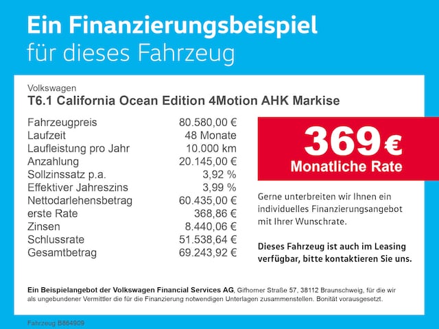 Volkswagen T6.1 California
