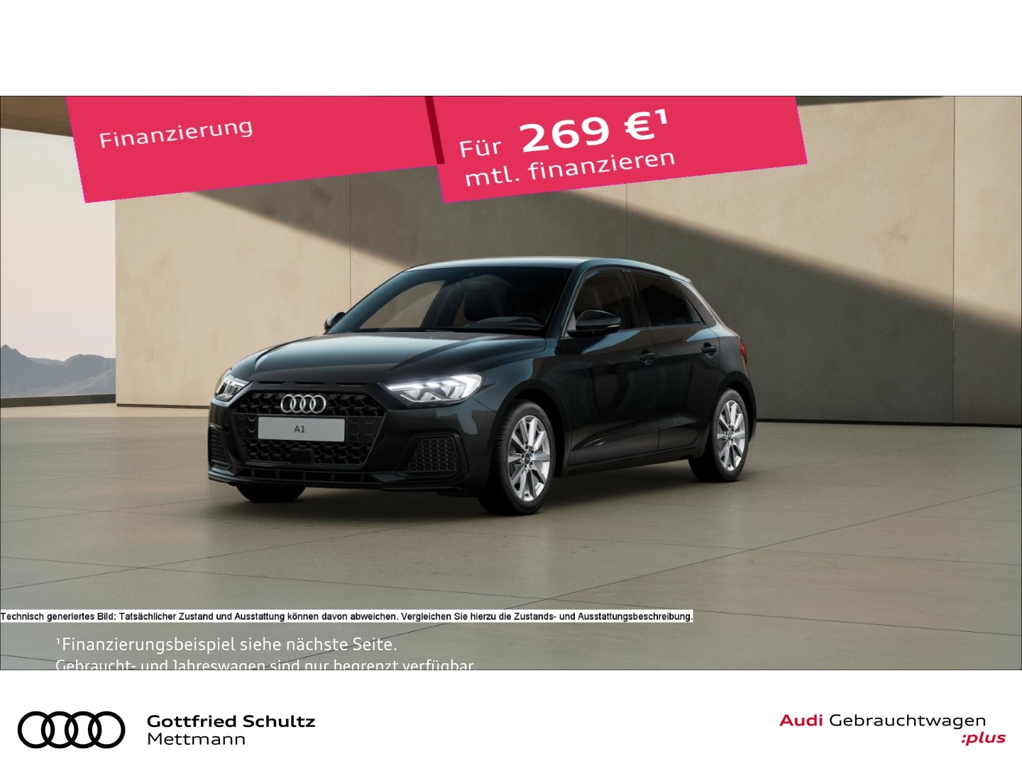 Bild über Audi A1 Sportback advanced 25 TFSI S tronic - für weitere Informationen kontaktieren Sie den Audi Partner