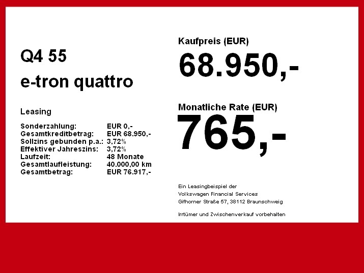Image about Audi Q4 e-tron 55 e-tron quattro