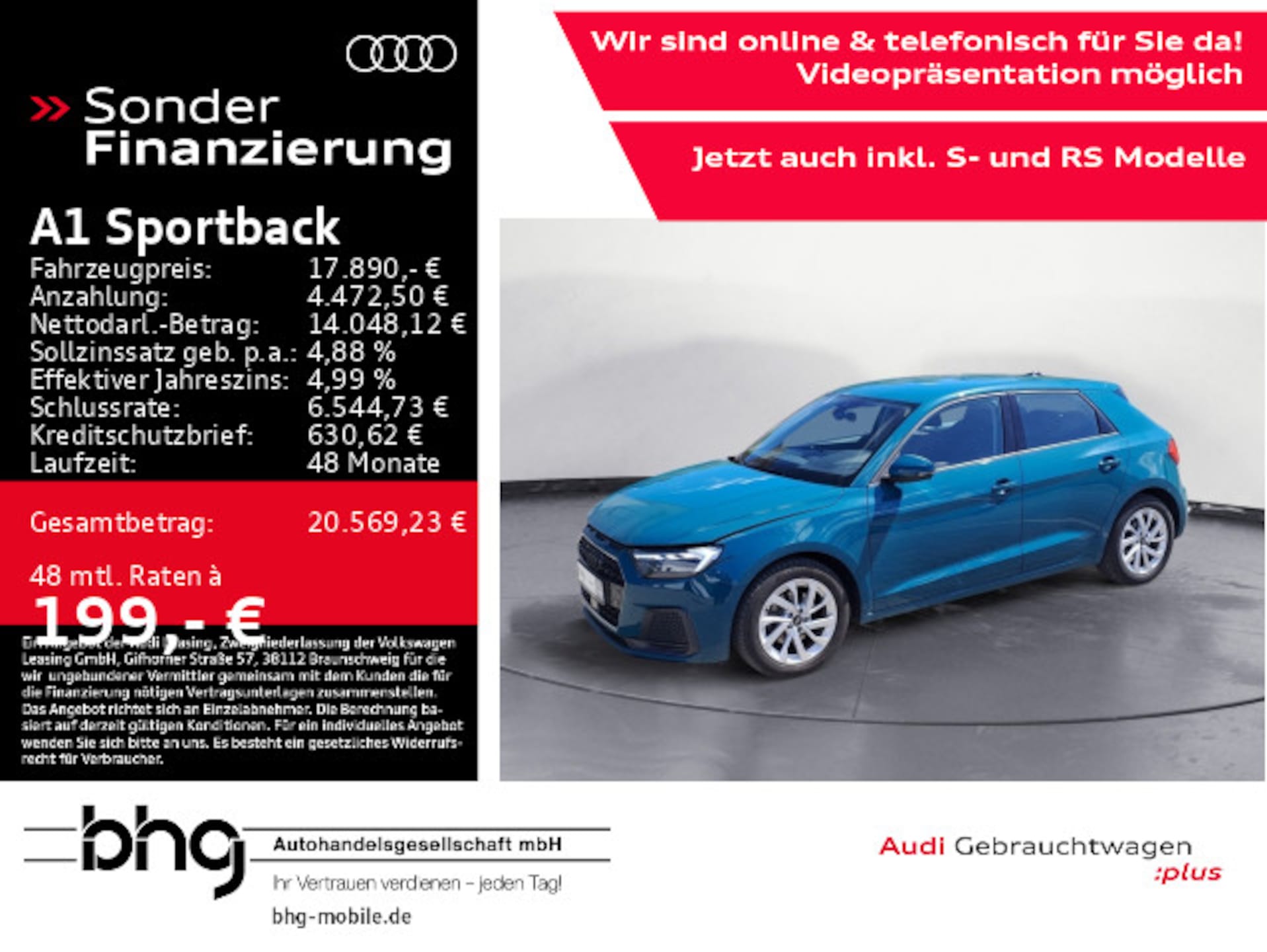 Audi A1 Sportback Advanced