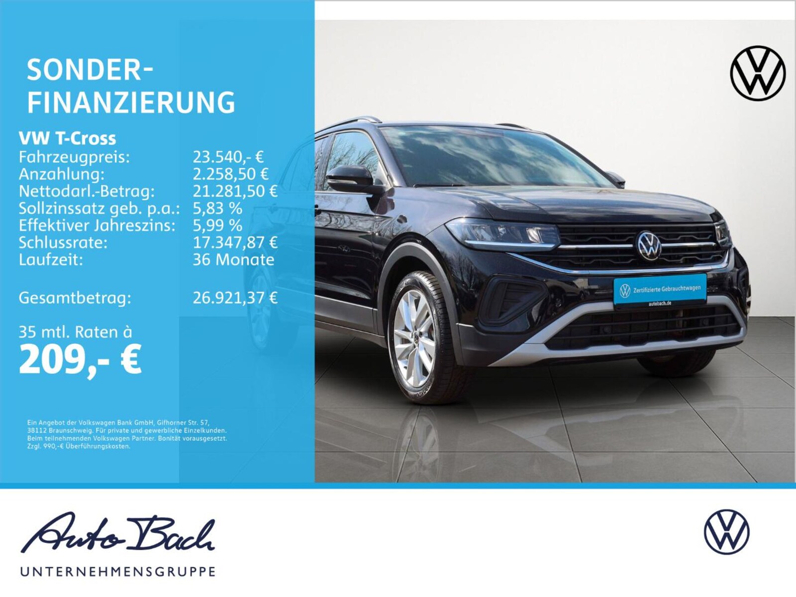 Volkswagen T-Cross – Bild 2
