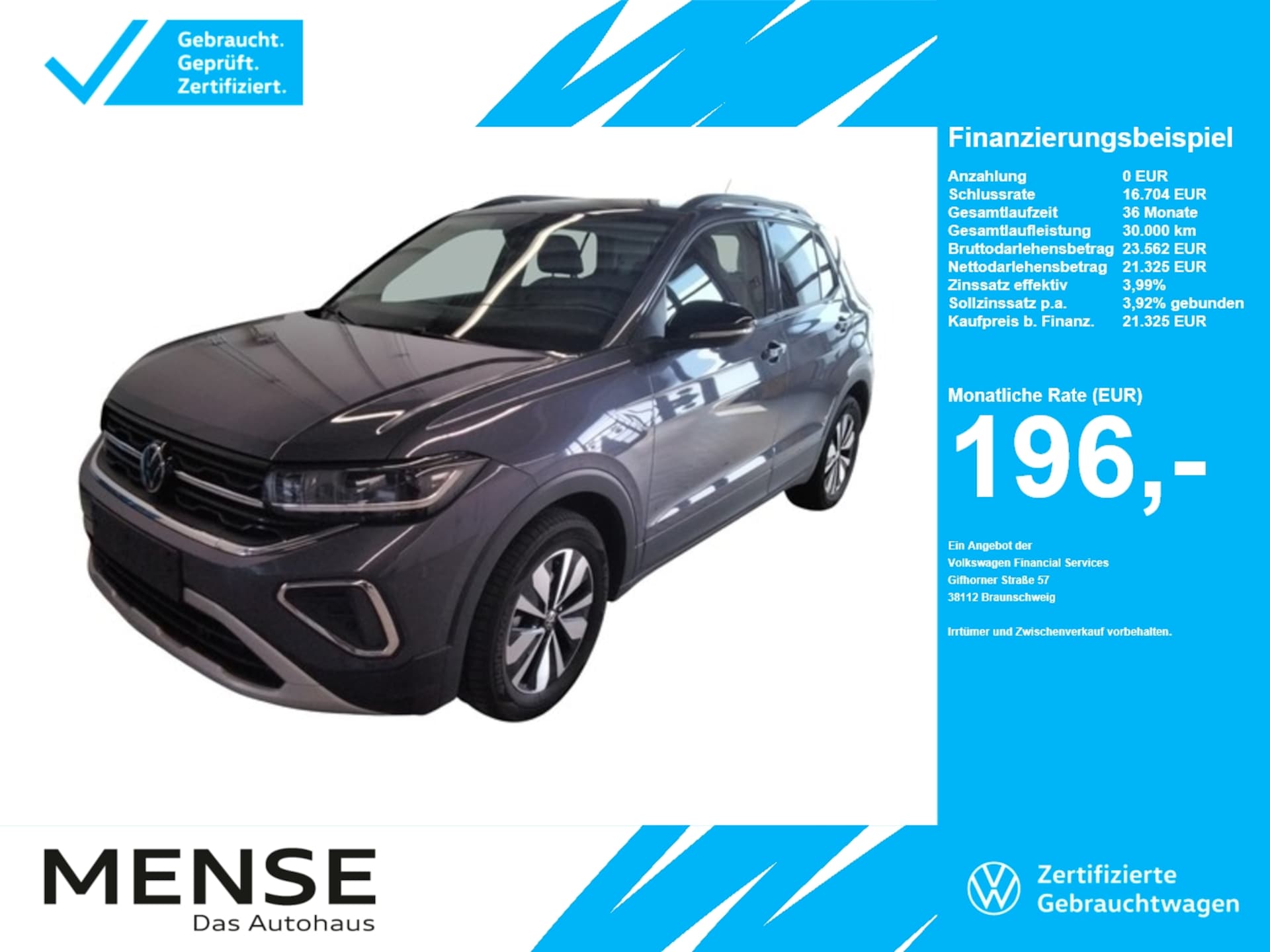Volkswagen T-Cross Life