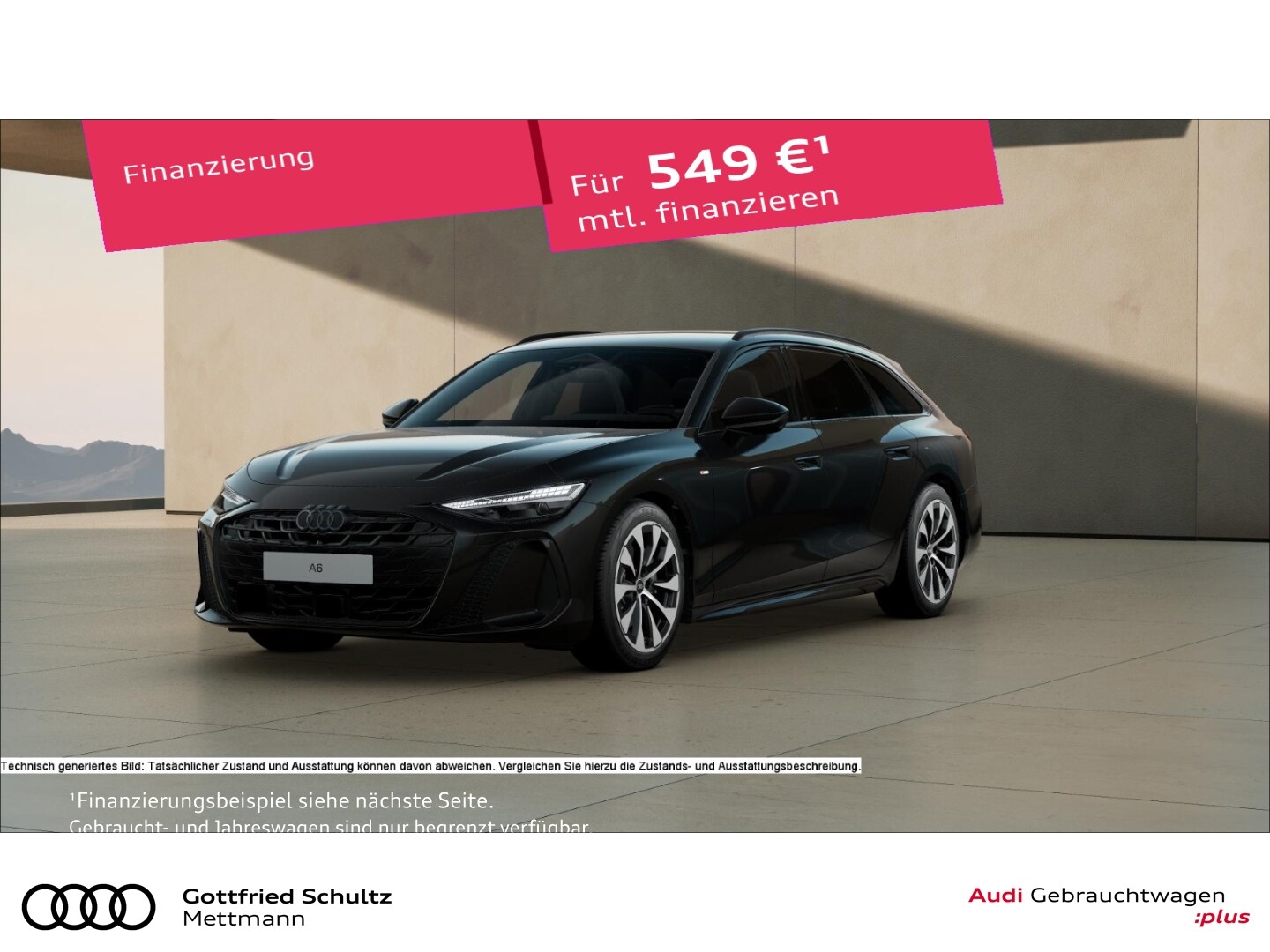 Bild über Audi A6 Avant TDI 150 kW S tronic - für weitere Informationen kontaktieren Sie den Audi Partner