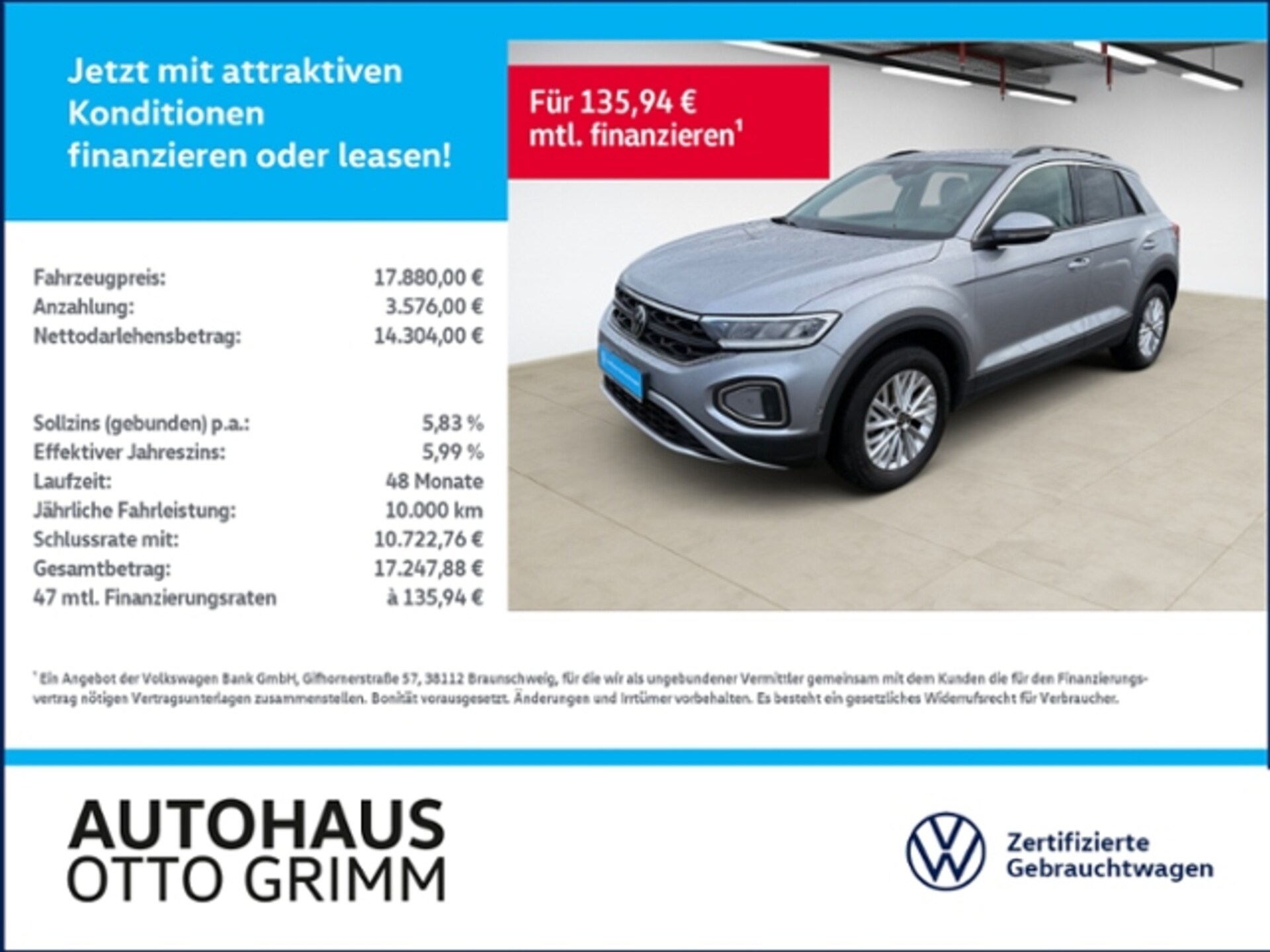 Volkswagen T-Roc Life