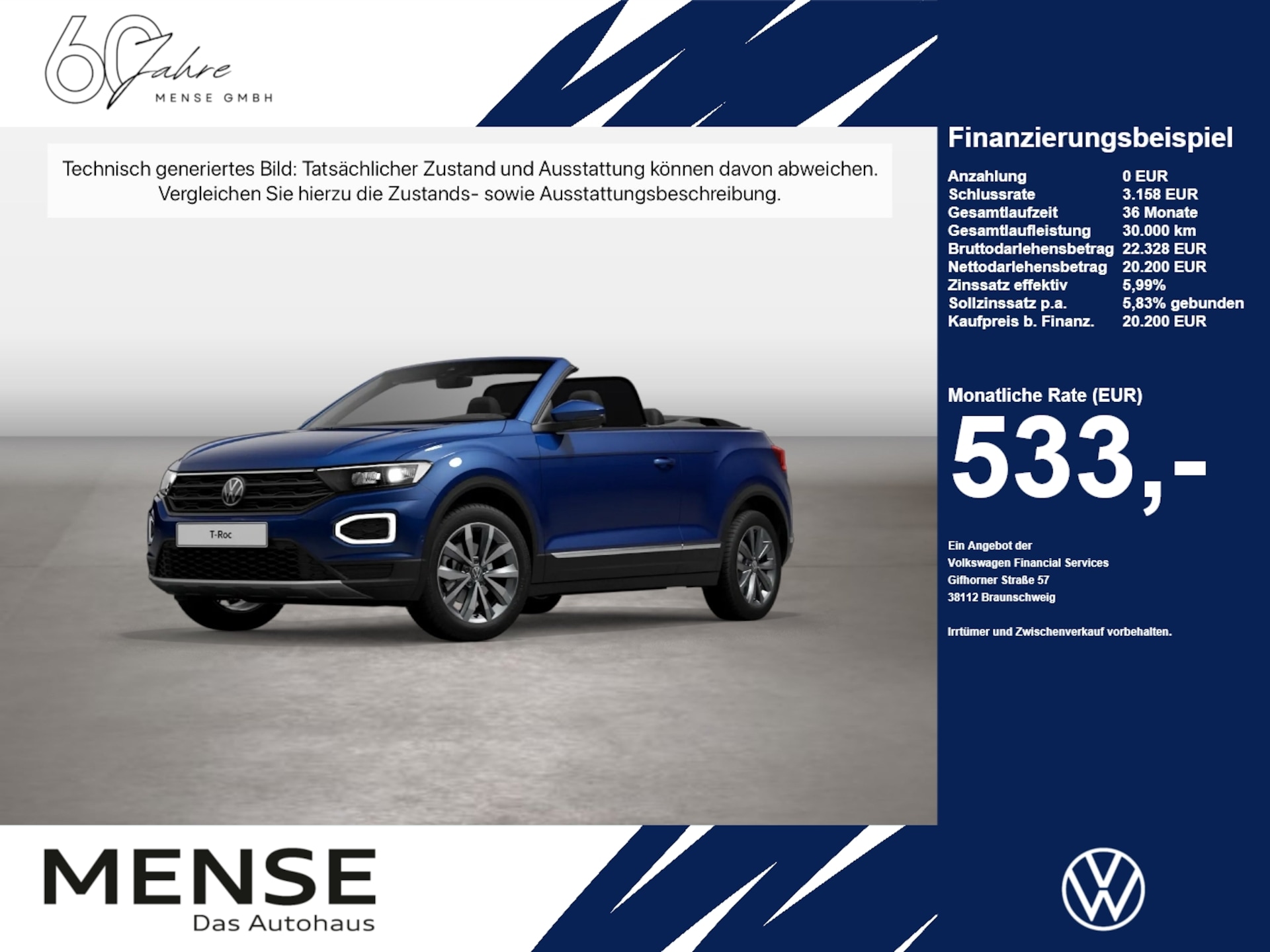 Volkswagen T-Roc Cabriolet 2020