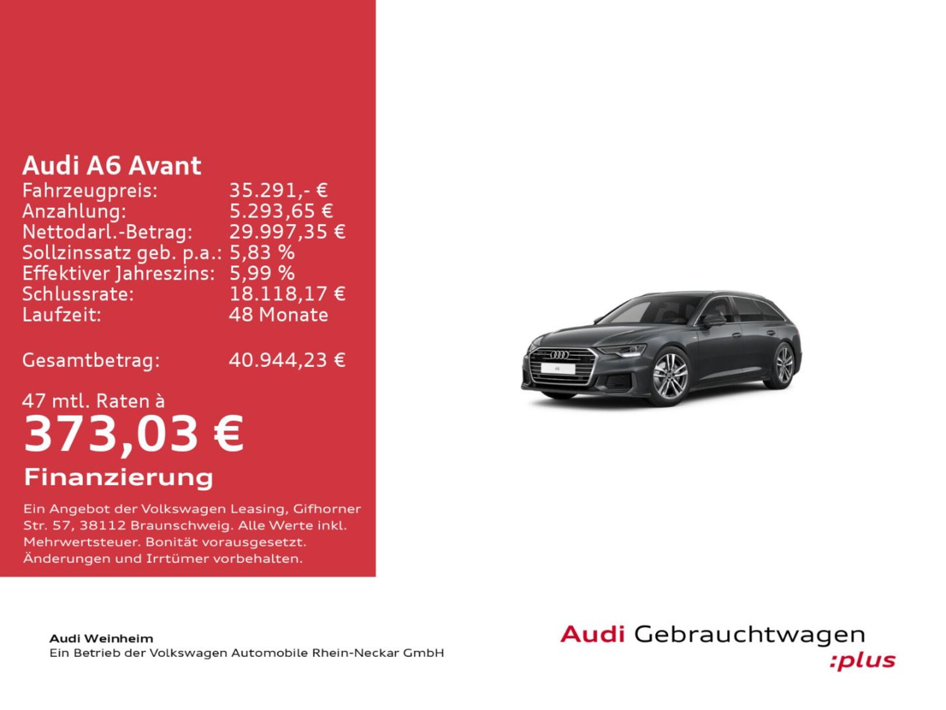 Audi A6 Avant Sport