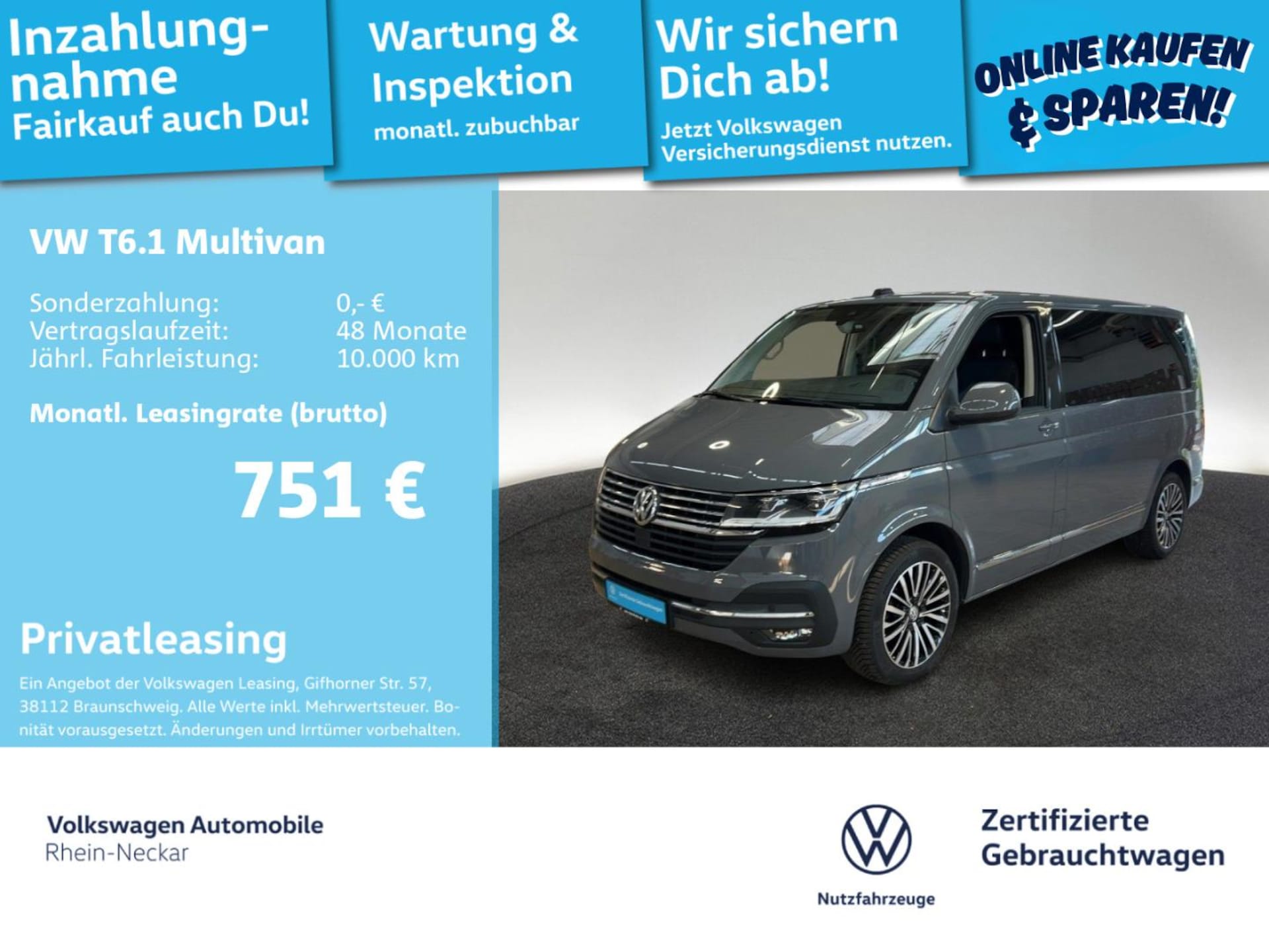 Volkswagen T6.1 Multivan Comfortline