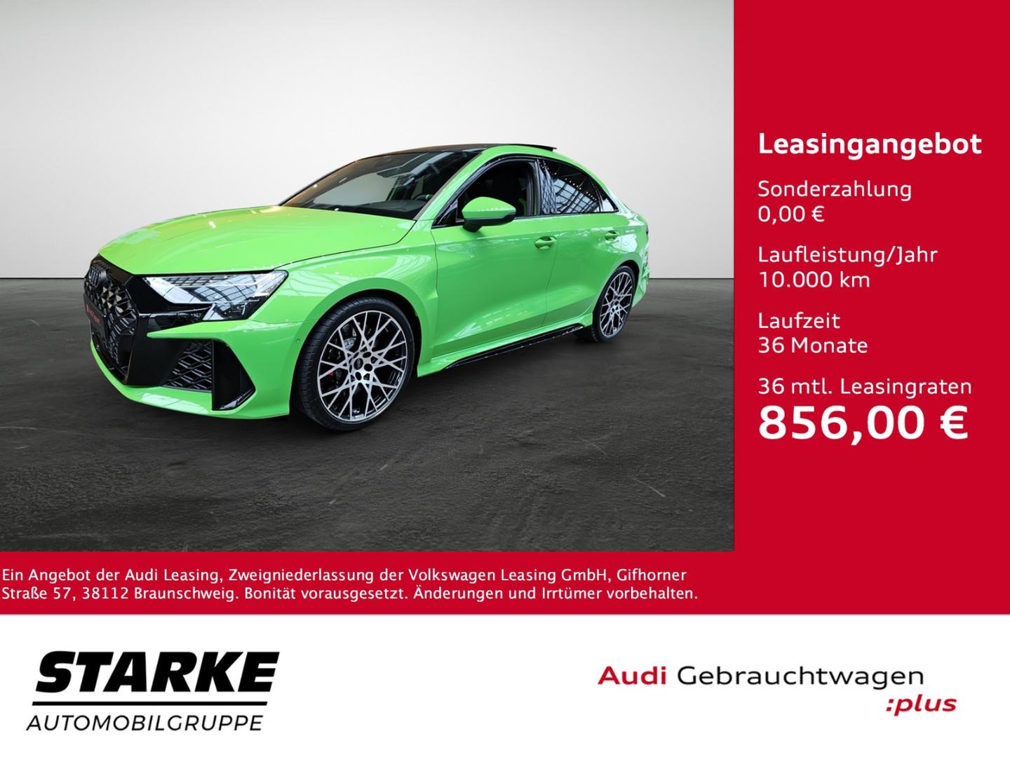 Image about Audi RS 3 Limousine TFSI quattro S tronic