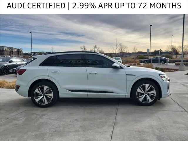 Certified 2024 Audi Q8 e-tron Premium with VIN WA14AAGE6RB018214 for sale in Parker, CO