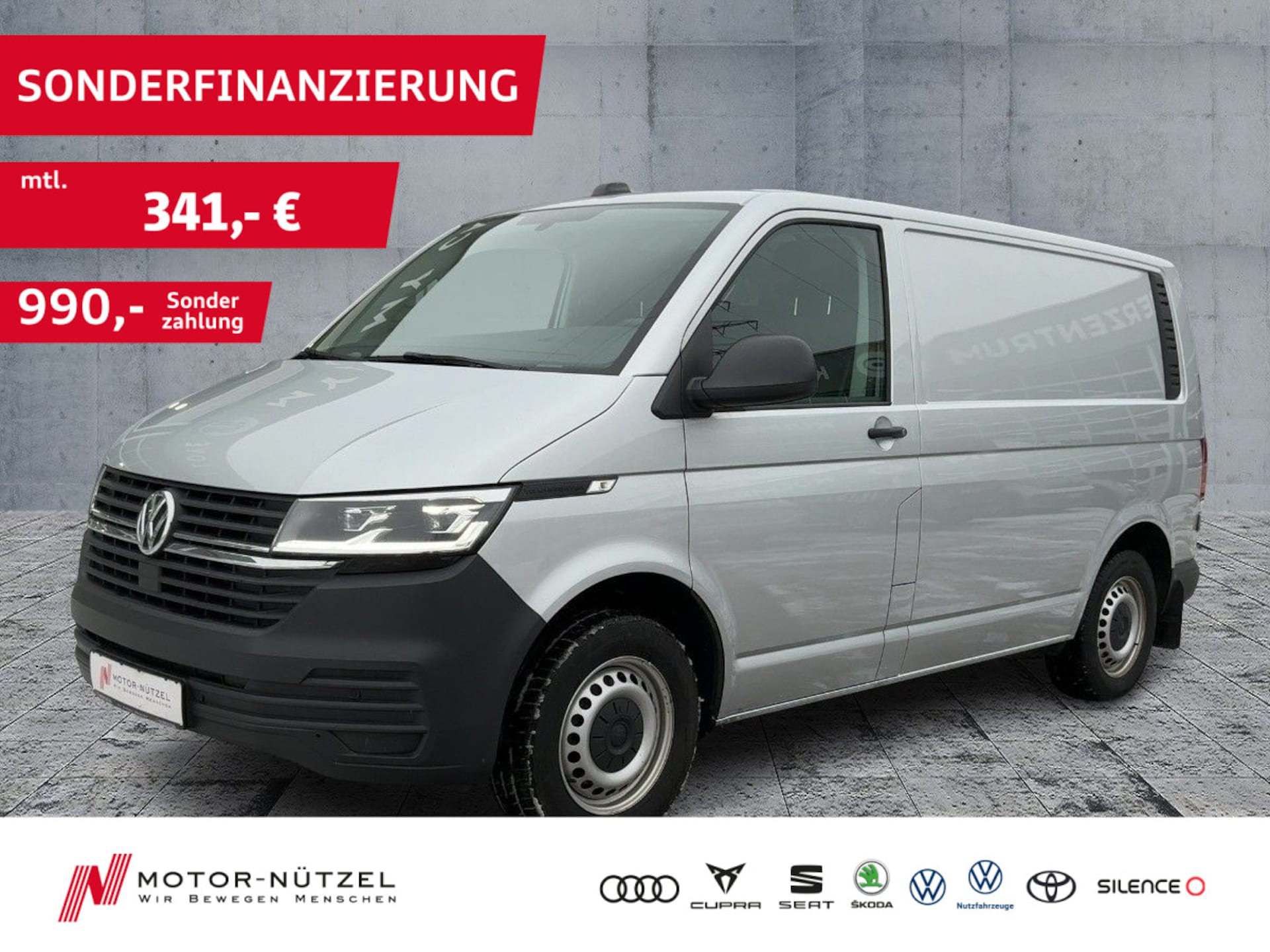 Volkswagen T6.1 Transporter Kasten kurzer Radstand