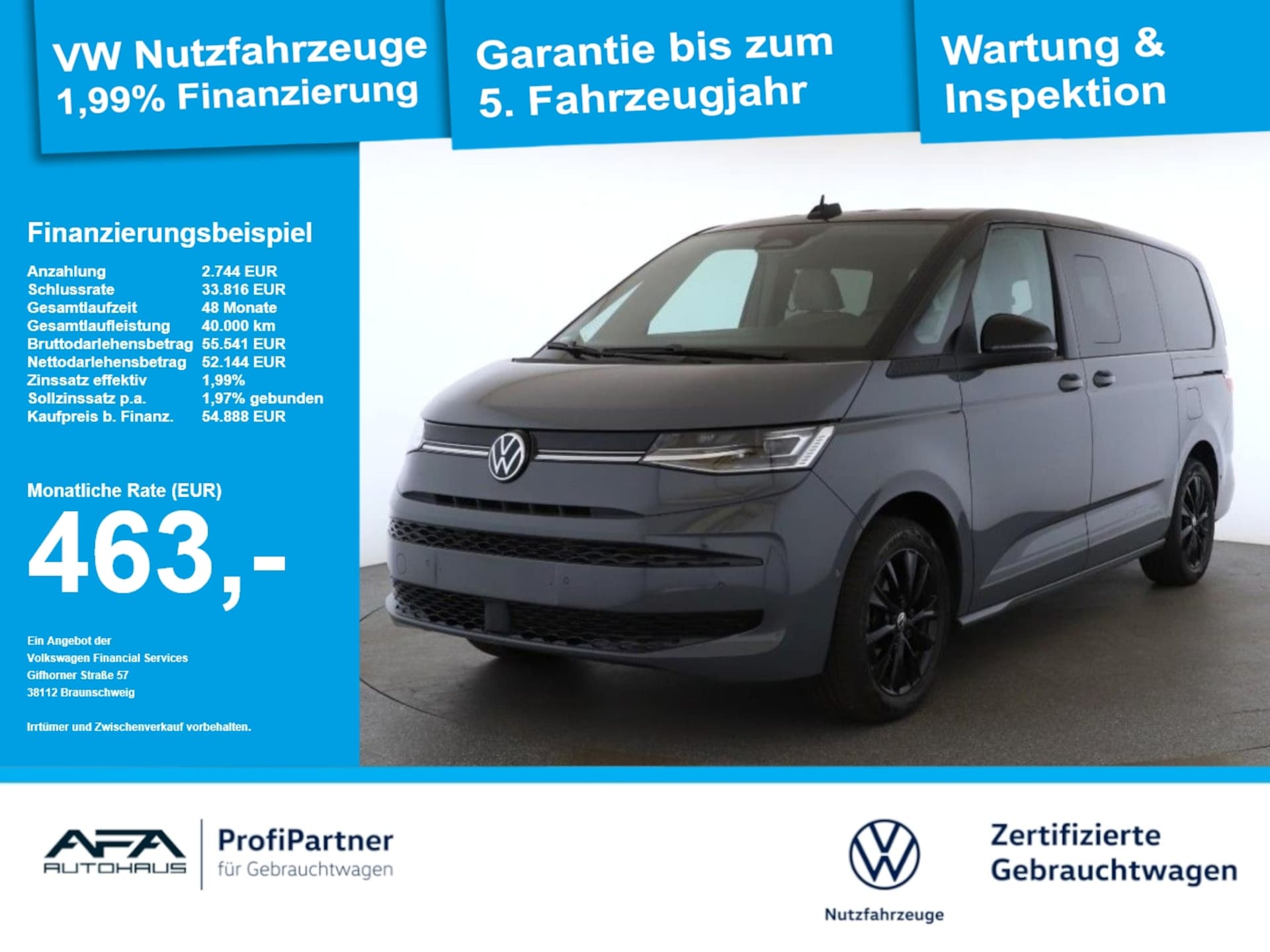 Volkswagen Multivan Langversion Life